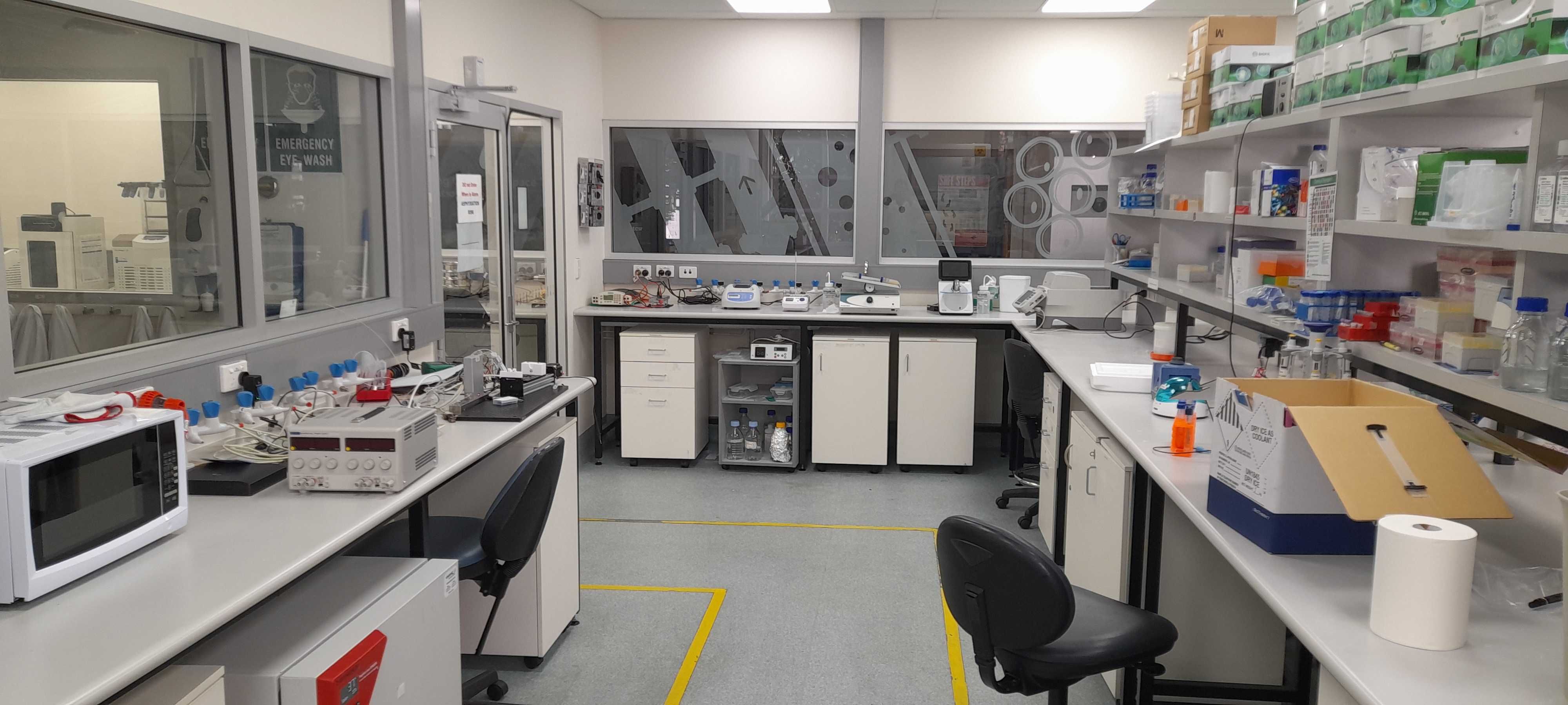 main lab room